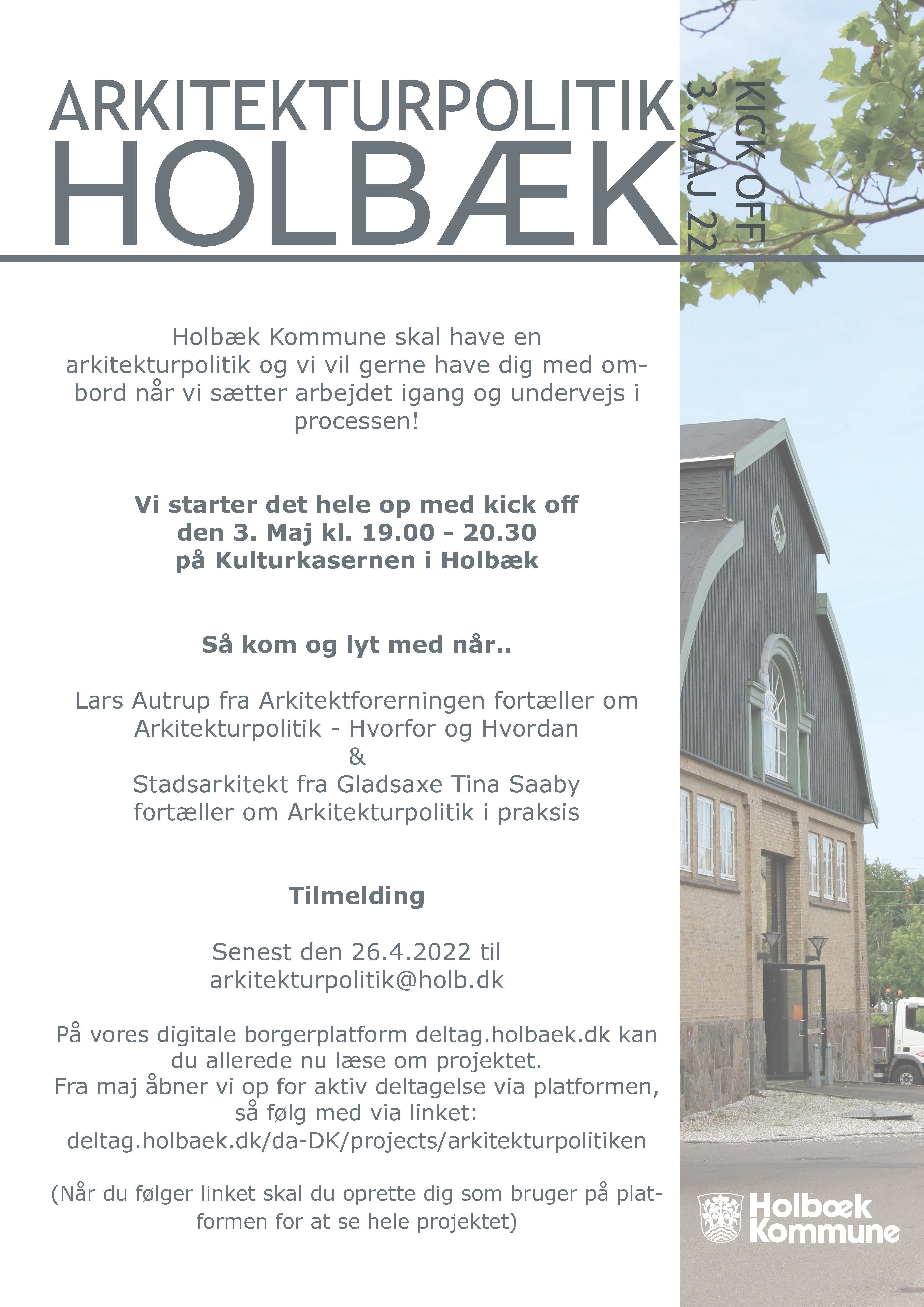 Invitation til Kick off